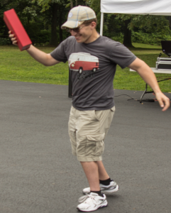 Brennan and his award!